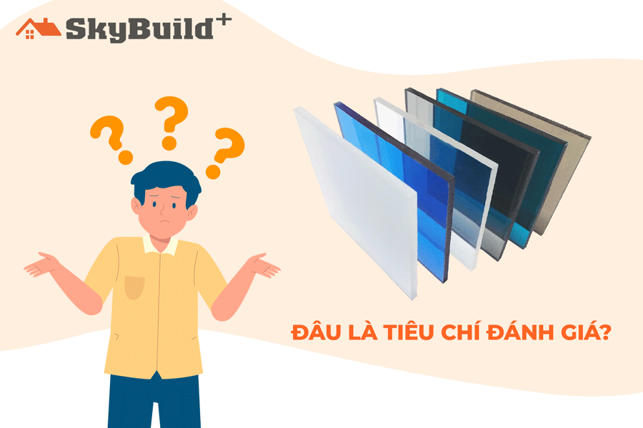 tieu chi tam polycarbonate chat luong tấm polycarbonate