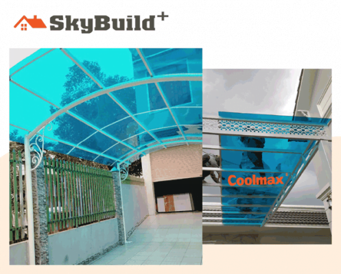 uon cong tam polycabonate chat luong cao tấm polycarbonate