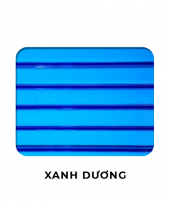 Tấm Polycarbonate Dạng Rỗng Cao Cấp Coolmax 1 poly xanh duong rong tấm poly đặc,tấm polycarbonate dạng đặc,tấm polycarbonate coolmax