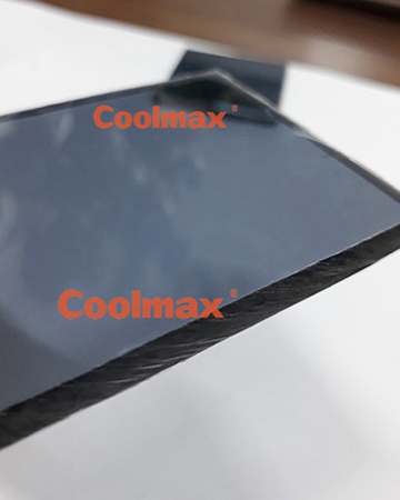 Tấm nhựa lấy sáng màu xám khói 2 solid coolmax grey 4 tấm nhựa lấy sáng màu xám khói